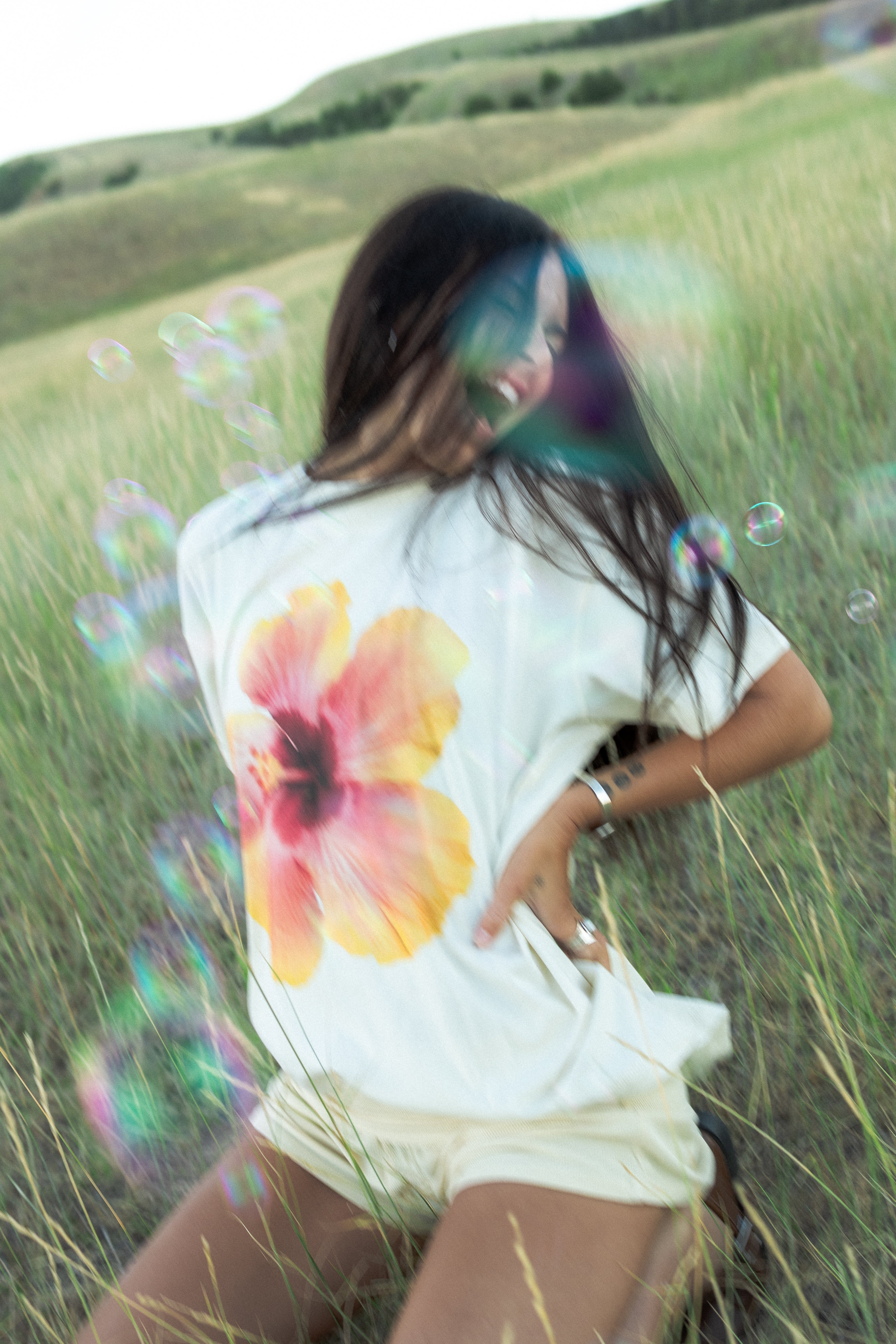 A Hibiscus flower tee – cozeegrove