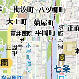 京都駅（京都市下京区/駅）の地図｜地図マピオン