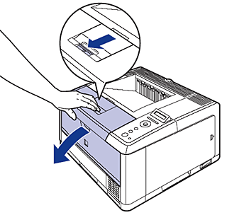 レーザービームプリンター】トナーカートリッジの交換方法(LBP3410)