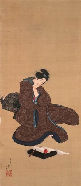 かながわ美の手帖】鎌倉国宝館「北斎と肉筆浮世絵」 肉筆画で知る技量