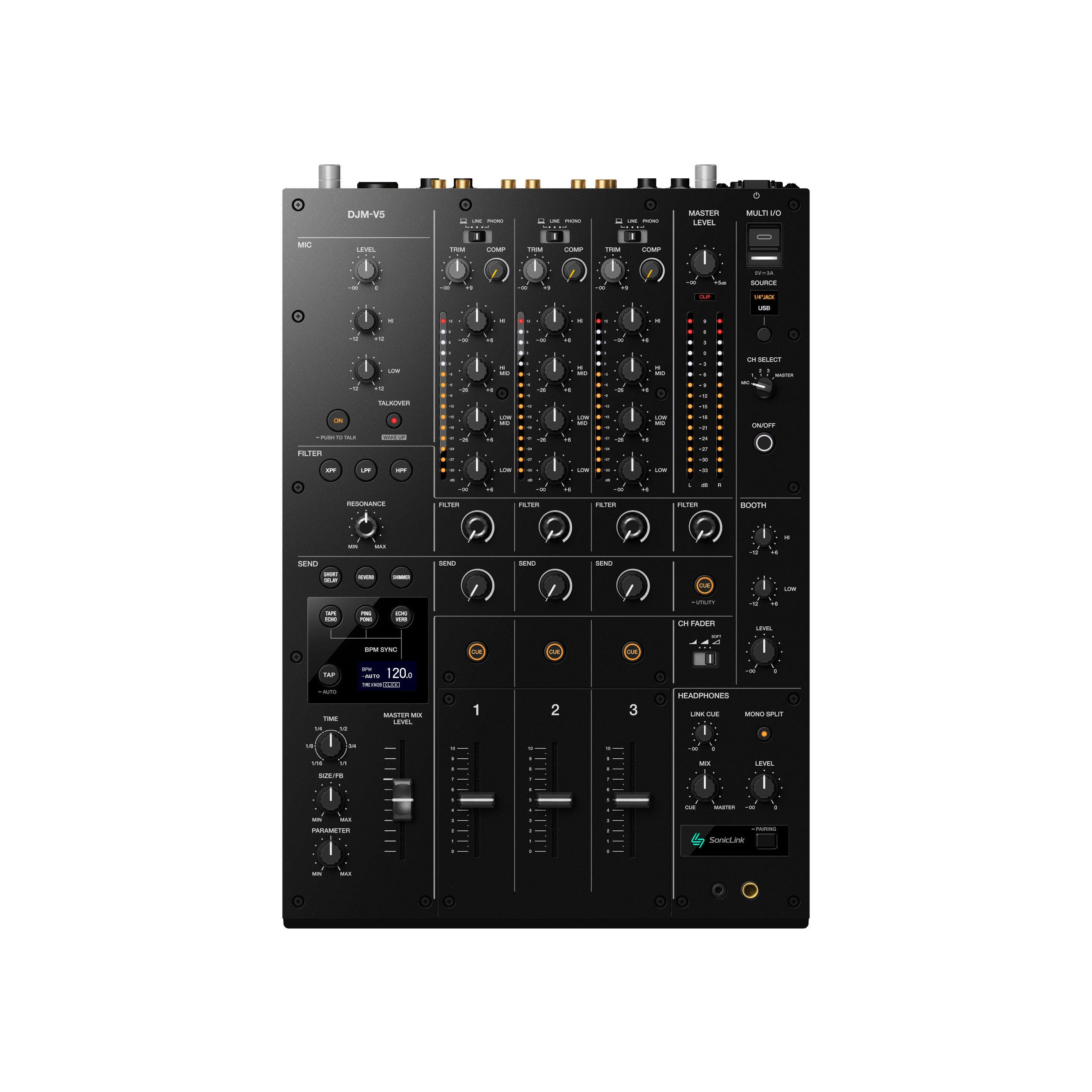 ROLAND DJ-505 2-CHANNEL DJ CONTROLLER & MIXER FOR SERATO DJ PRO W