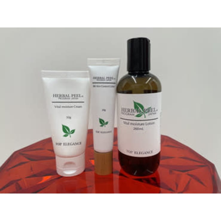 お店のコンセプトに合った基礎化粧品（ラヴィーサ化粧品、ハーバル