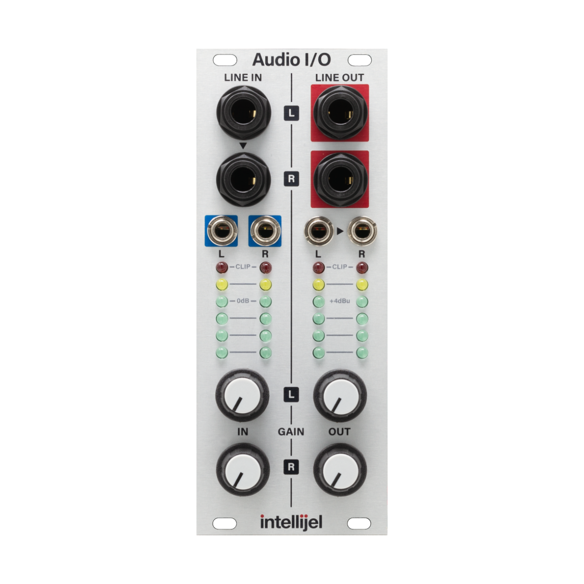 Intellijel Designs Audio I/O (2023)— Clockface Modular