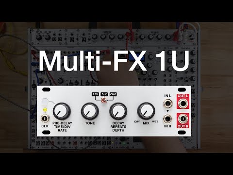 Intellijel Designs Send/Return 1U モジュラー Intellijel Pedal I/O