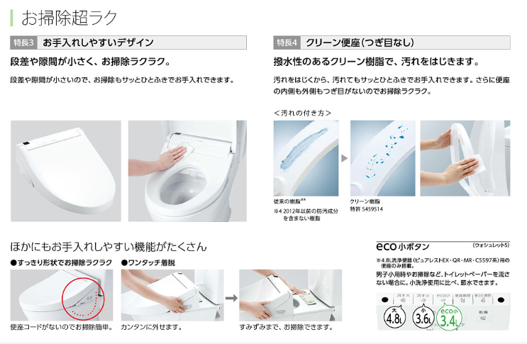 TOTO ウォシュレットS1 TCF6543#NW1 - まじめにリフォーム Clavie