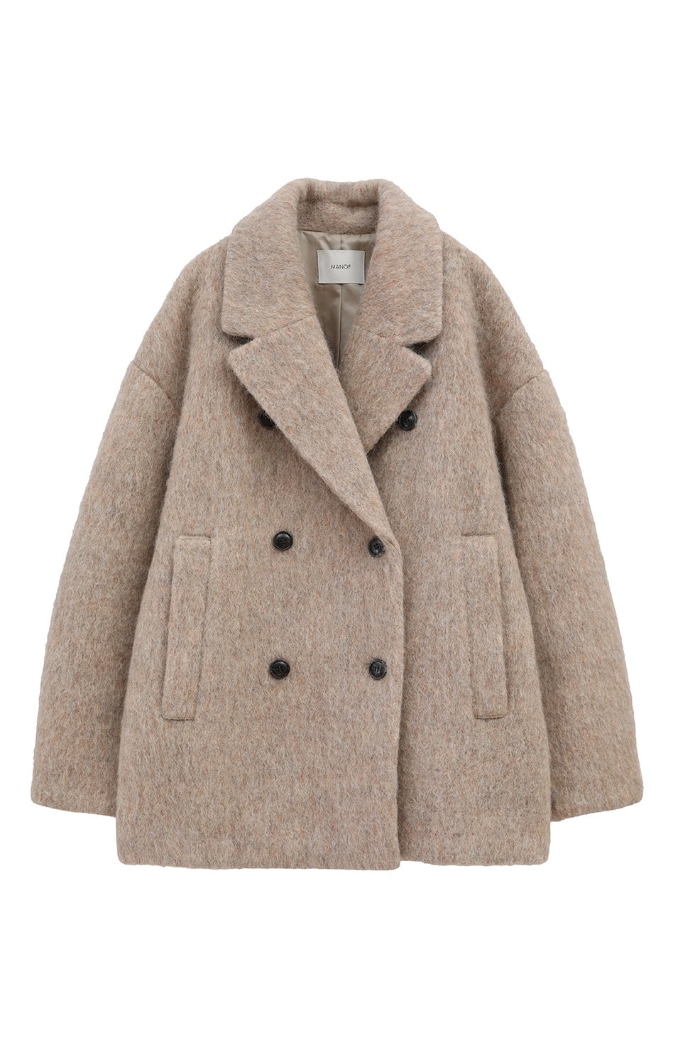 SHAGGY COCOON COAT｜OUTER(アウター)｜MANOF OFFICIAL ONLINE STORE