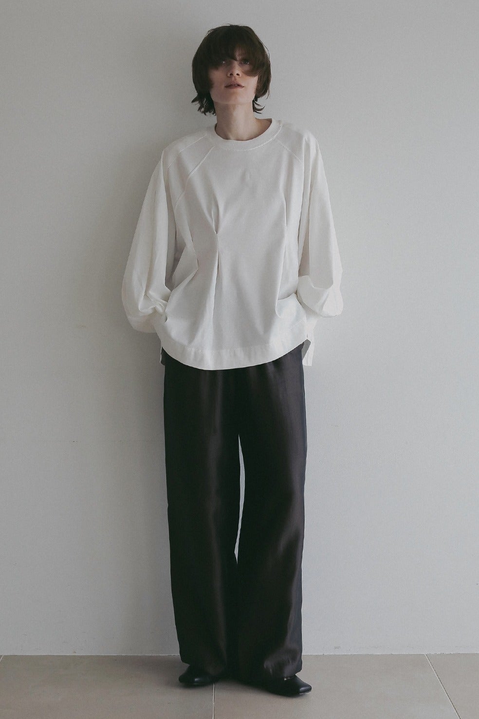 WAIST TUCK VOLUME SLEEVE TOPS｜TOPS(トップス)｜MANOF OFFICIAL