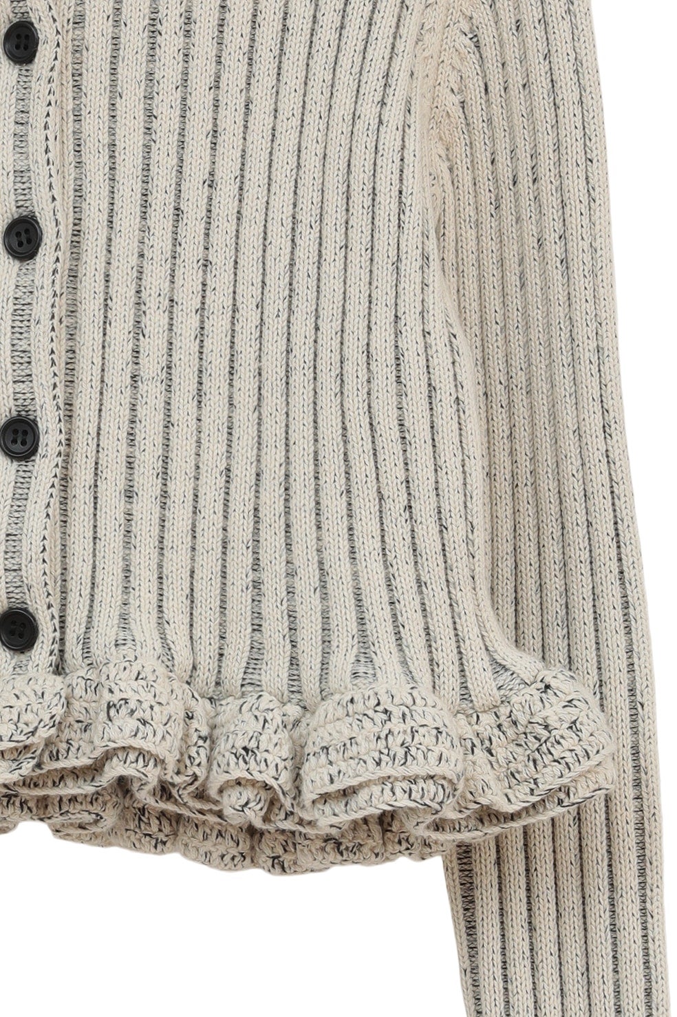 W FACE SHORT FRILLED KNIT TOPS｜TOPS(トップス)｜CLANE OFFICIAL