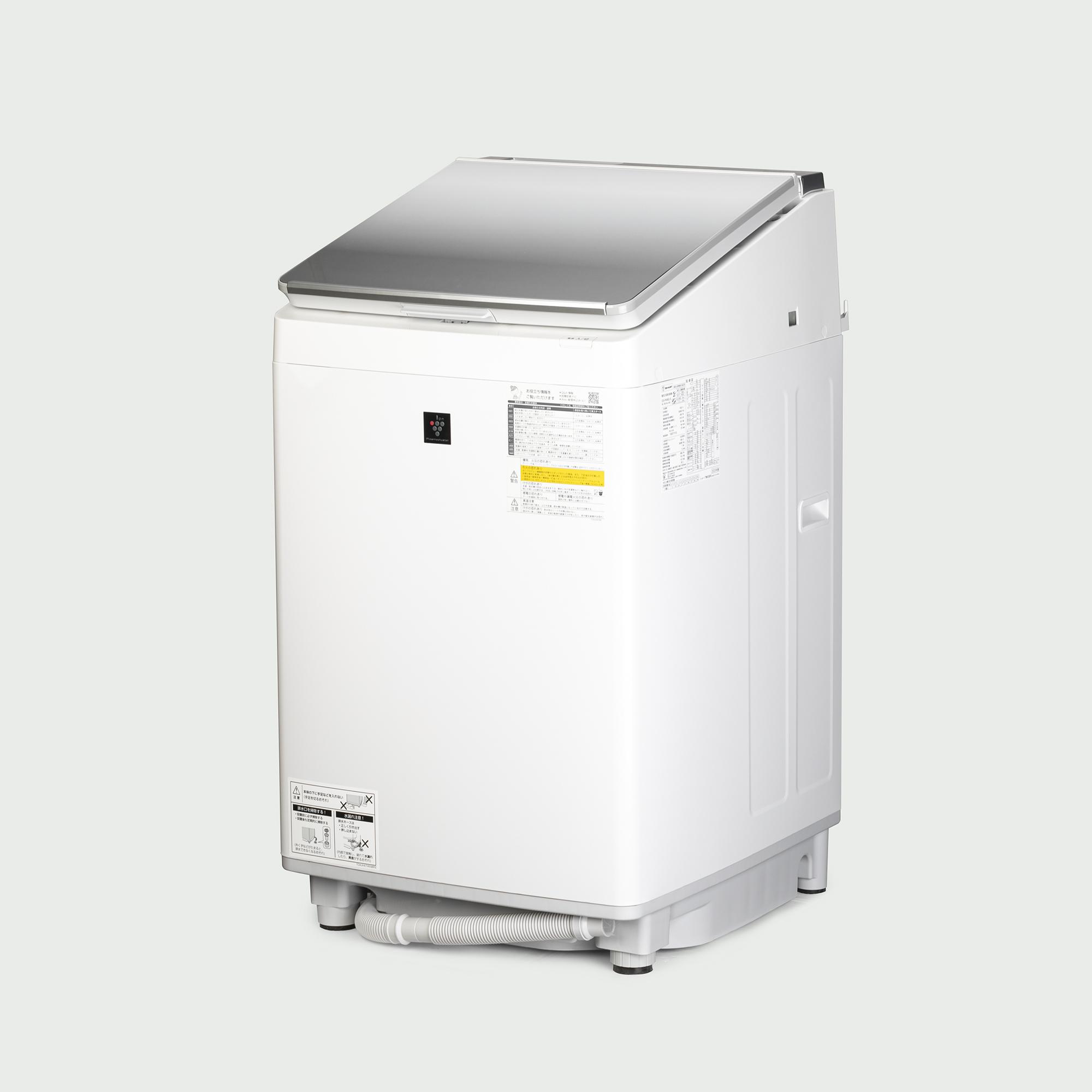 SHARP 縦型洗濯乾燥機【洗濯8kg /乾燥4.5kg】 洗濯8kg /乾燥4.5kg