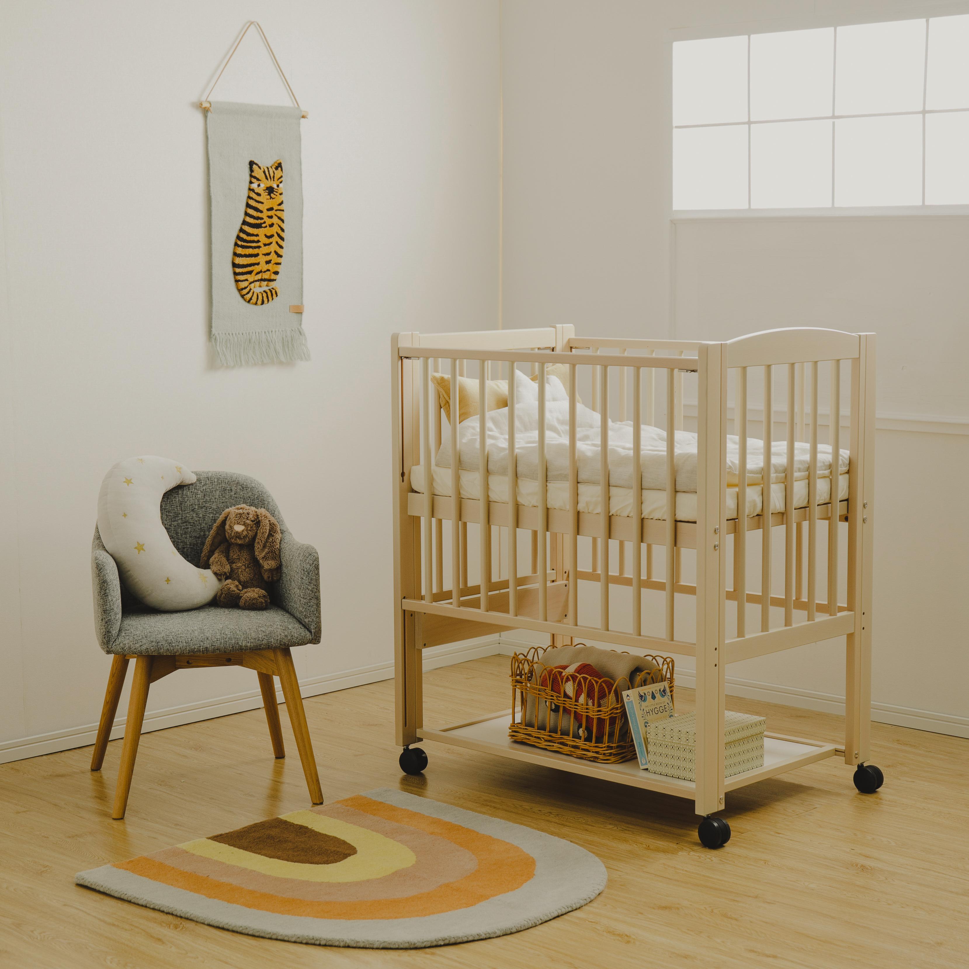 SAWABABY コパン ベビーベッド ミニサイズ【国産】 ハイタイプ・スリー