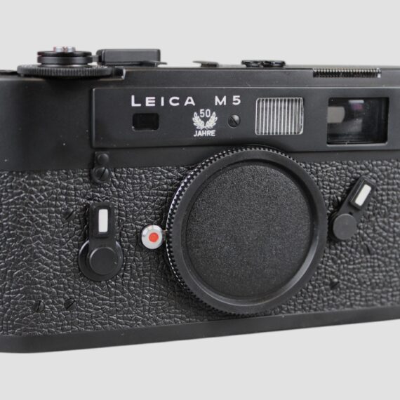 Leica M5 “50 Jahre” Anniversary black 35mm classic camera with