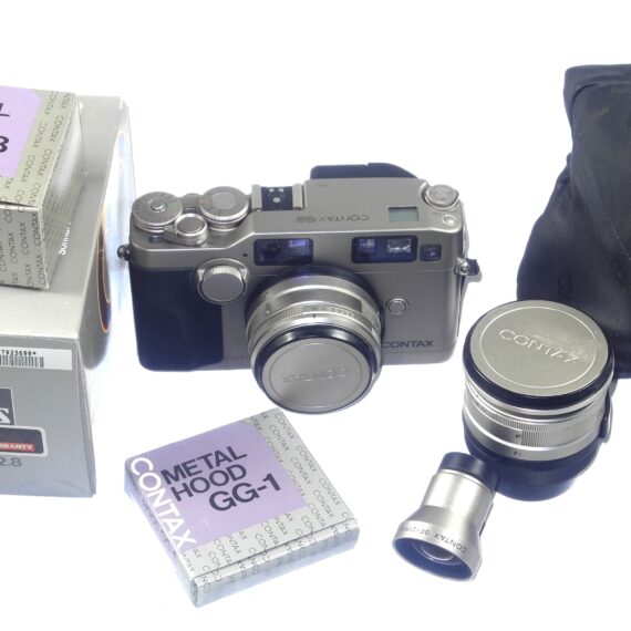 Contax G2 Film Camera (Just overhauled) With Contax lenses: 21mm
