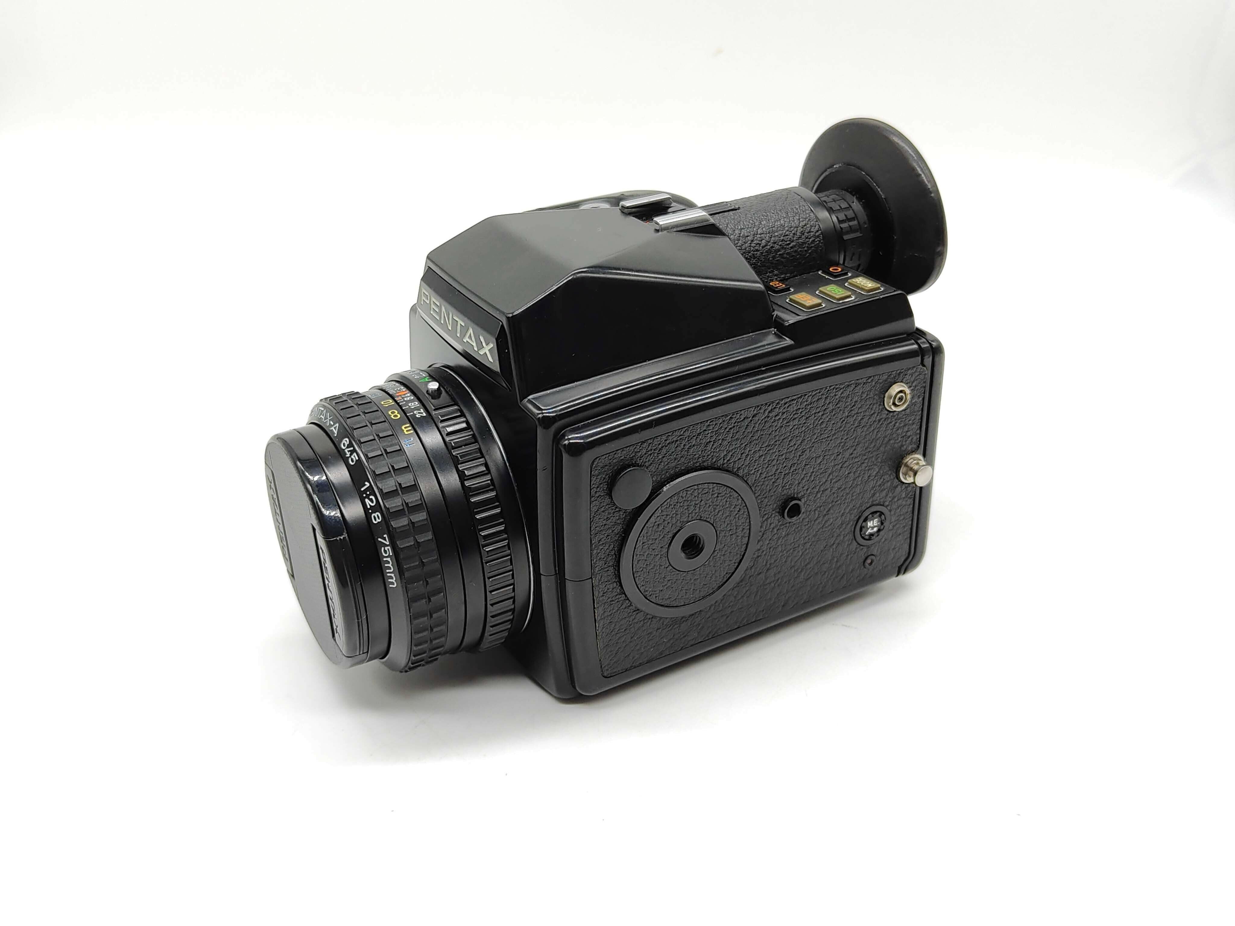 Pentax 645 medium format camera with 75mm f/2.8 lens | Classic