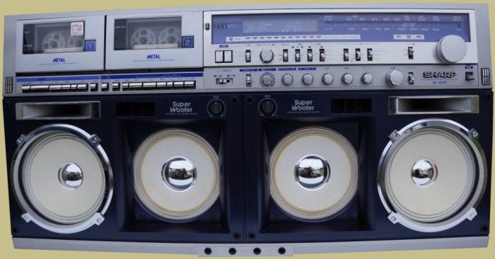 Sharp GF-1000 – Classic Boombox
