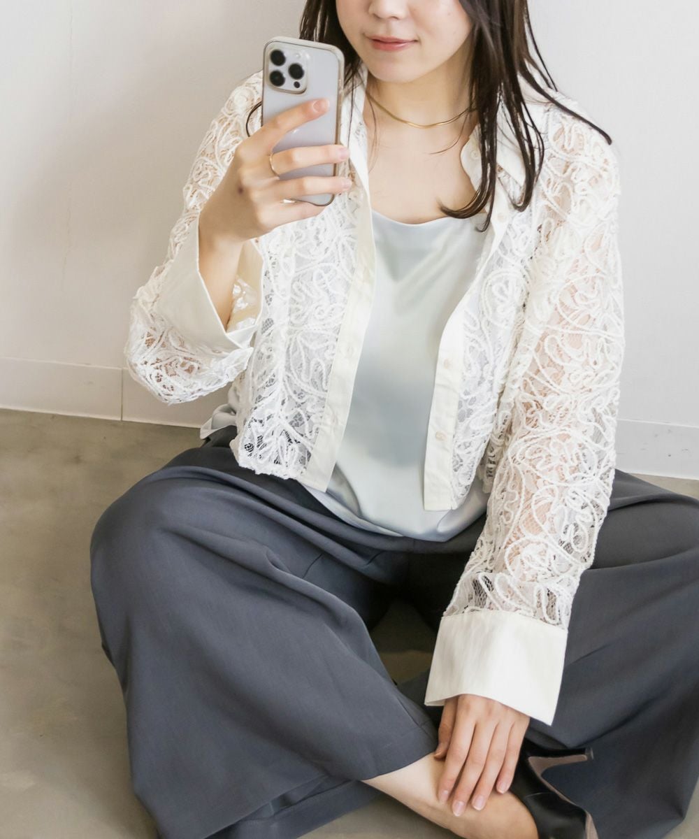 CLETTEオリジナル☆ダブルストラップサテンキャミソール | 大きい