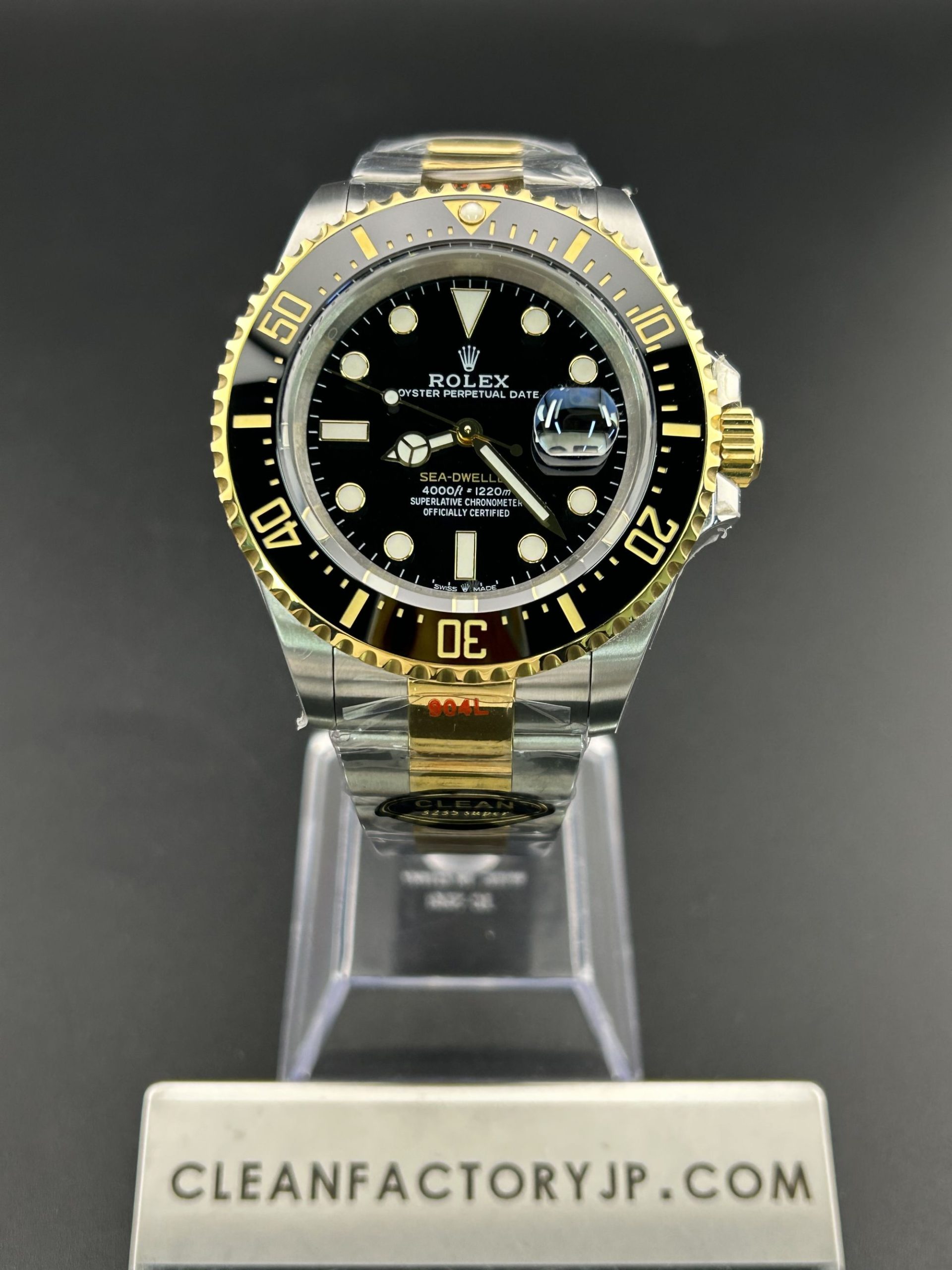 CLEANクリーン工場 ROLEXロレックスシードゥエラー 43mm コンビ