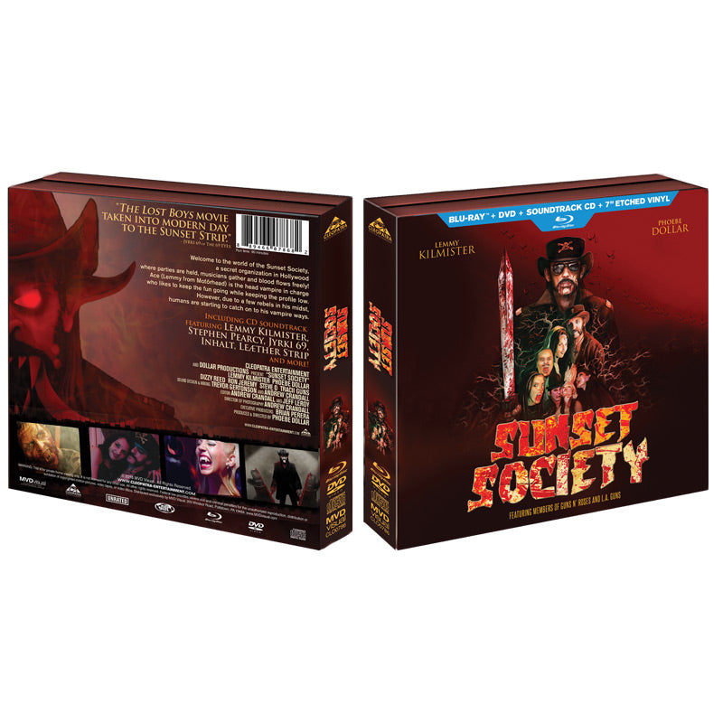 Sunset Society - Limited Deluxe Edition (CD + DVD + Blu-Ray + 7