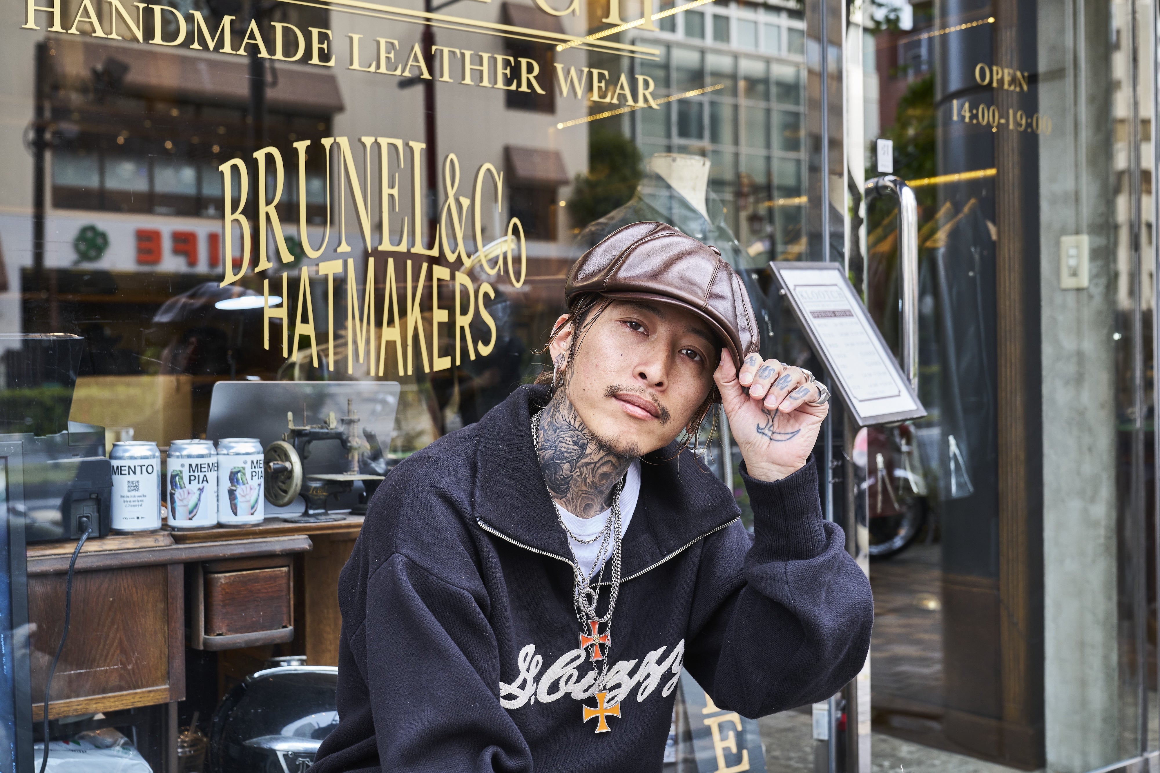 BRUNEL&Co. HATMAKERS × 新喜皮革 × モヒカン小川 ホースハイド