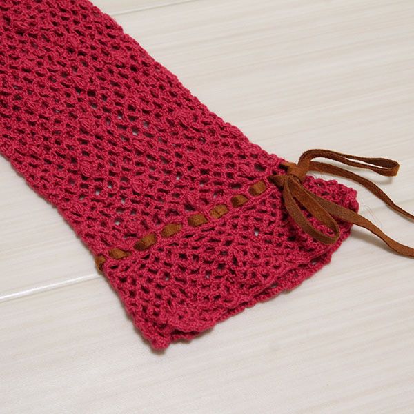 赤レース編みカーディガン - ピンクハウス通販｜リサイクルブティック