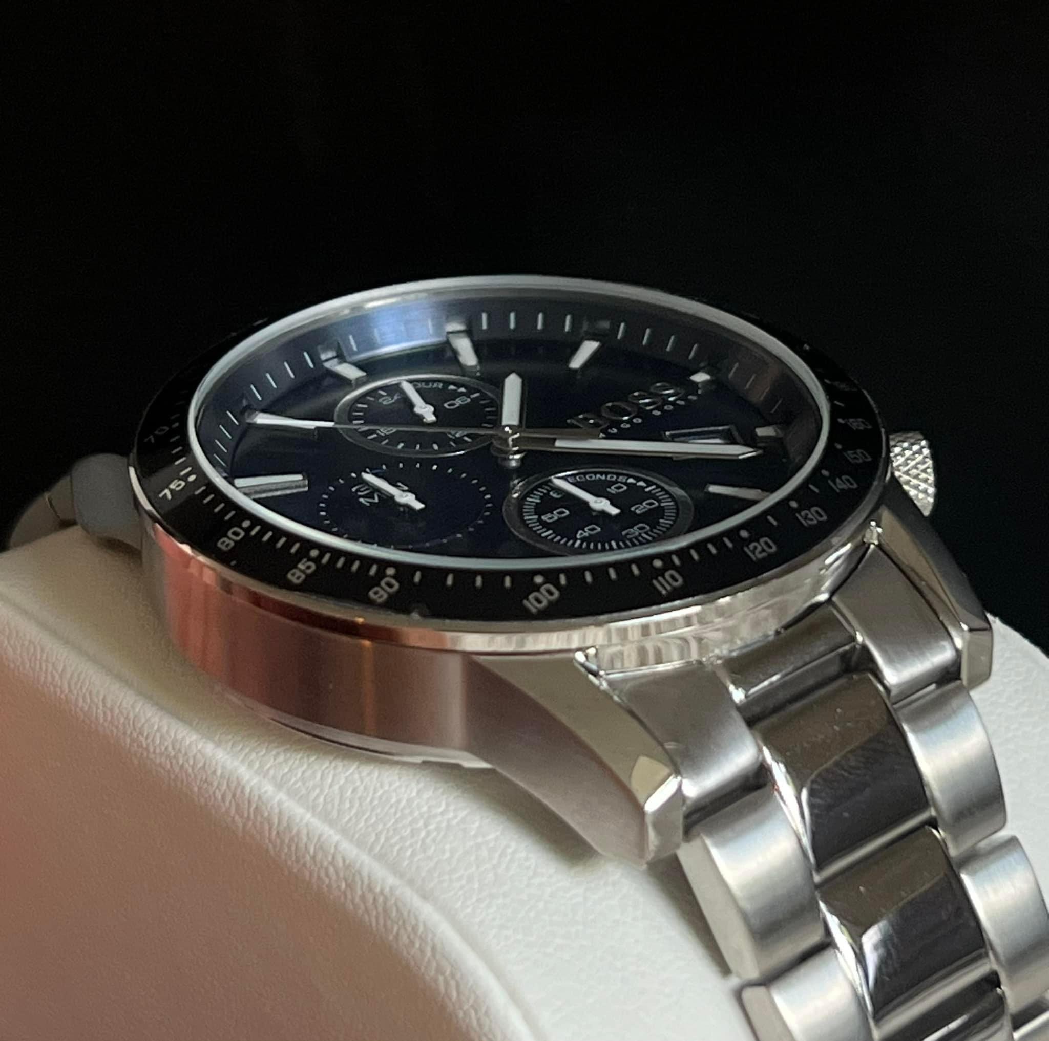 Hugo Boss Men's Rafale Blue Dial Chronograph Watch – Club de Mode