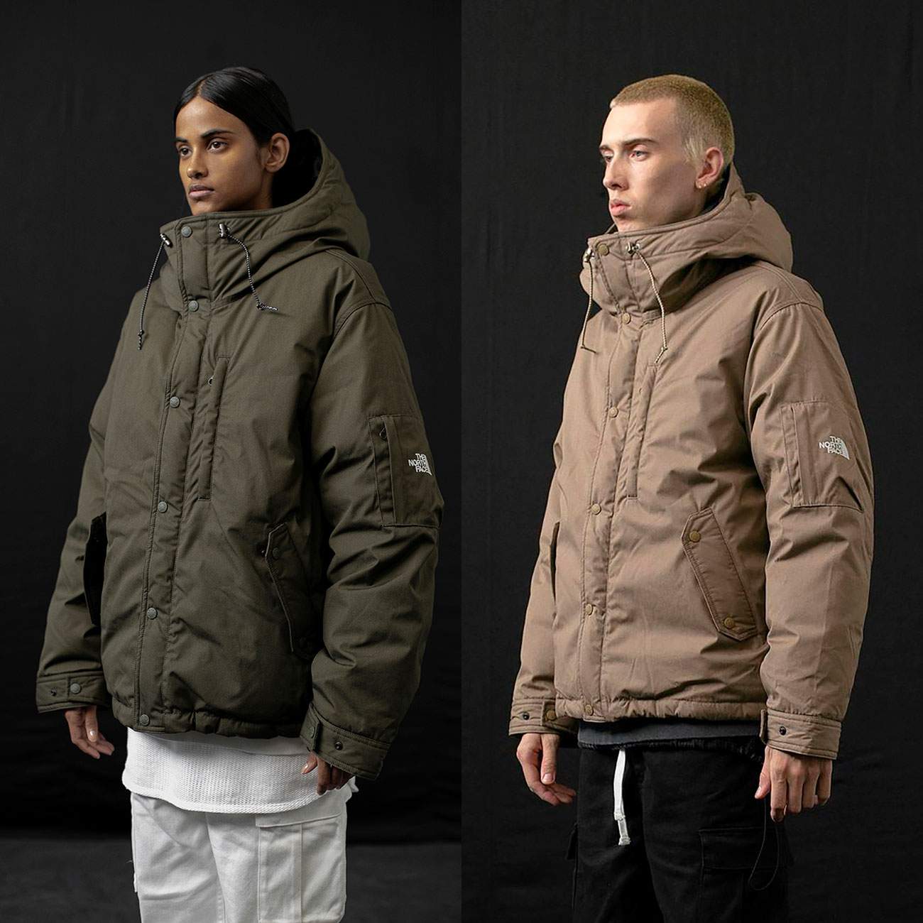 予約分は完売！ ノースフェイスのダウンパーカー monkey time限定