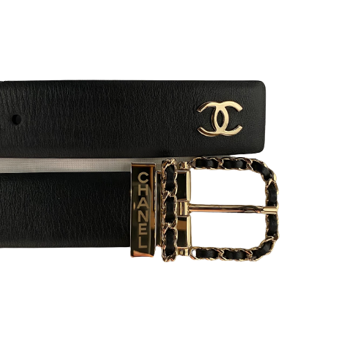シャネル リバーシブル 75/30 ベルト 黒 – co&co