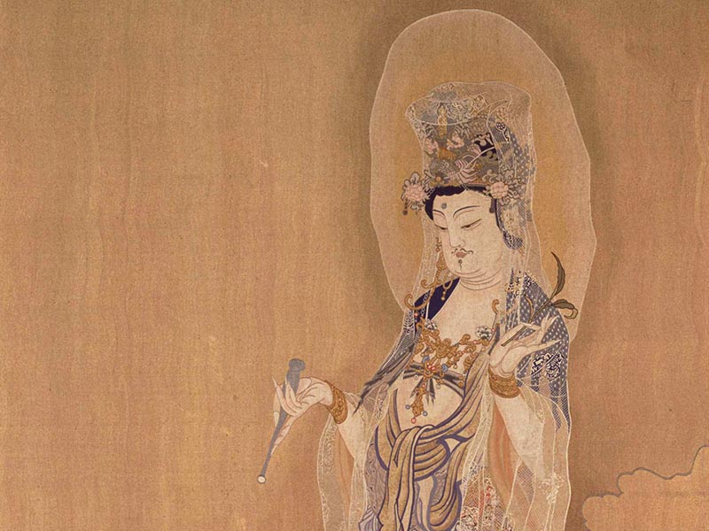 悲母観音図綴織額」～東京国立博物館から下関市立美術館へ