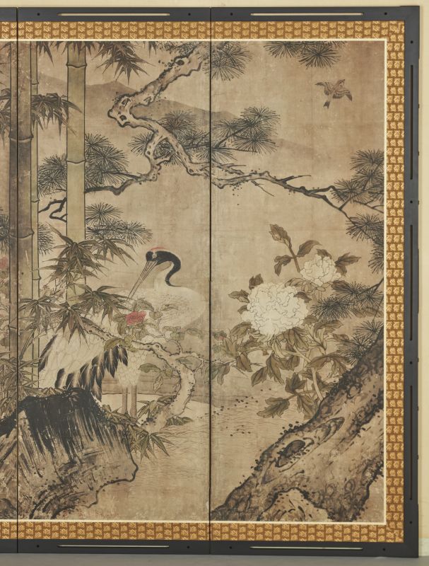 花鳥屏風 四曲 花鳥屏風 四曲