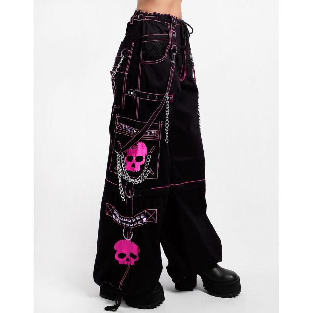 Super Skull Bondage Pants - Pink