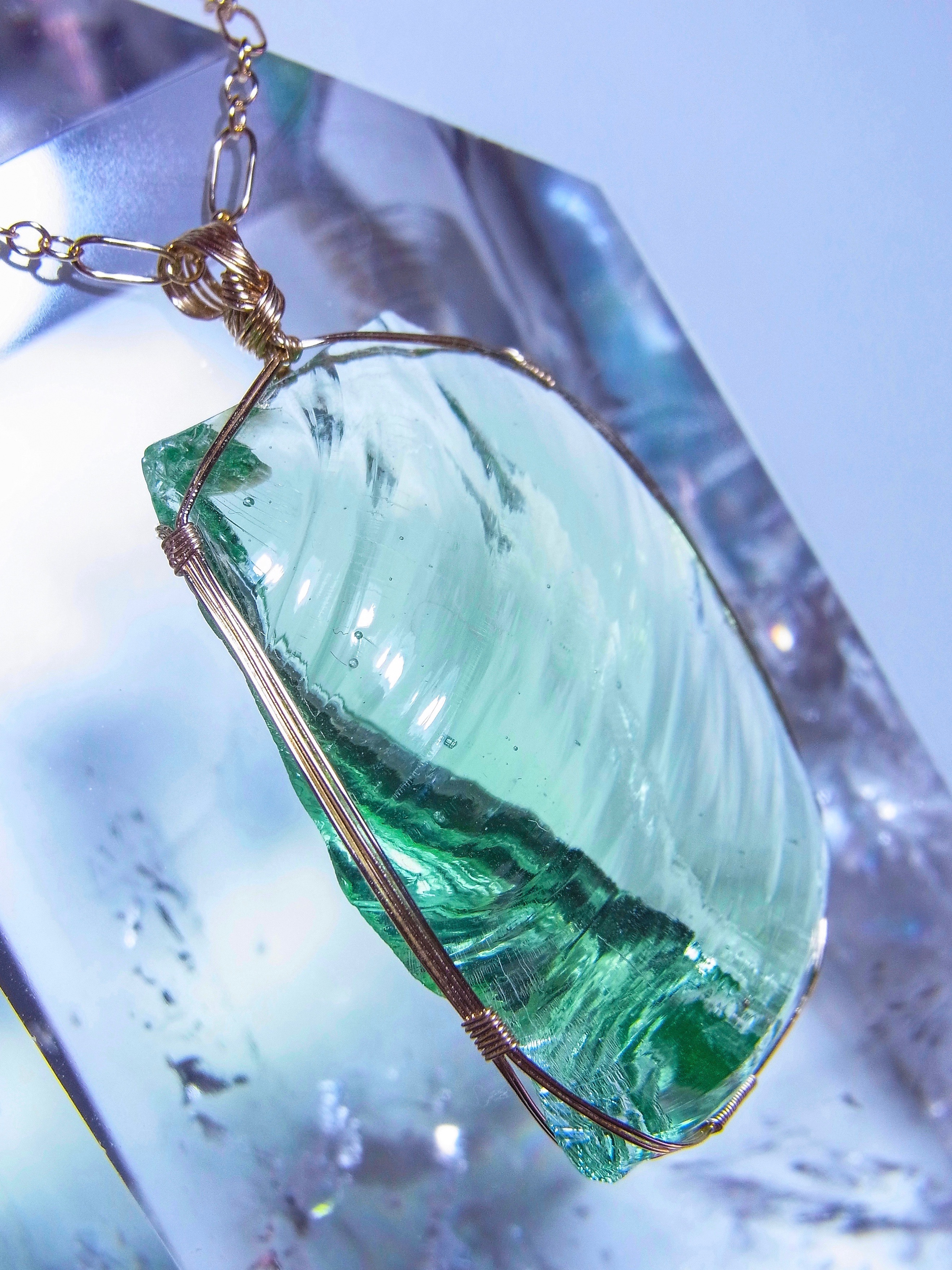 超レア！超宝石質 】アンダラクリスタル (ミントグリーン)【エターナル