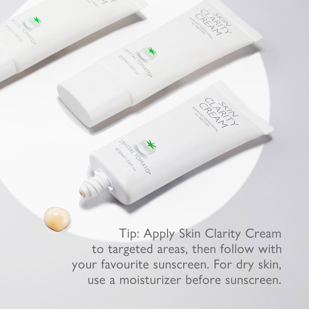 CRYSTAL TOMATO® Skin Clarity Cream | Advanced Dark Spot Treatment