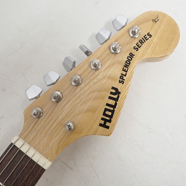 ☆HOLLY/ハリー SPLENDOR SERIES ストラトタイプ エレキギター ソフト