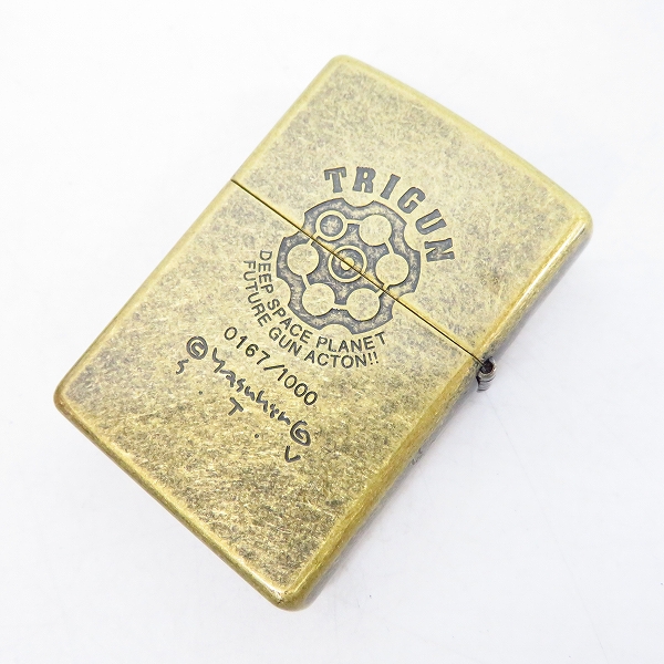 Zippo/ジッポー TRIGUN/トライガン 1000個限定/シリアル入り