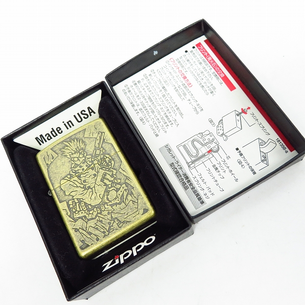 Zippo/ジッポー TRIGUN/トライガン 1000個限定/シリアル入り