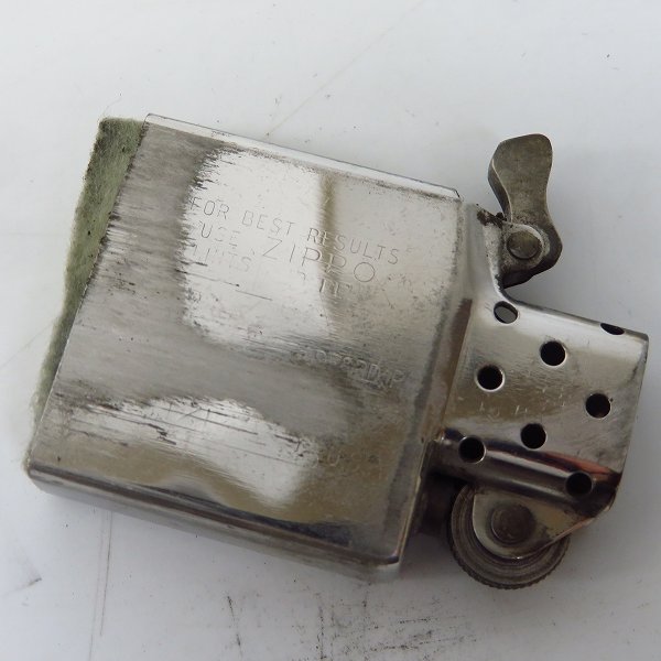 ZIPPO/ジッポー ROLEX/ロレックス ロゴ 鏡面加工 シルバー/92年製の