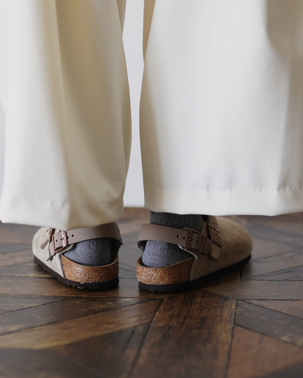 ビルケンシュトック BIRKENSTOCK トキオ Tokio Suede ベロアレザー