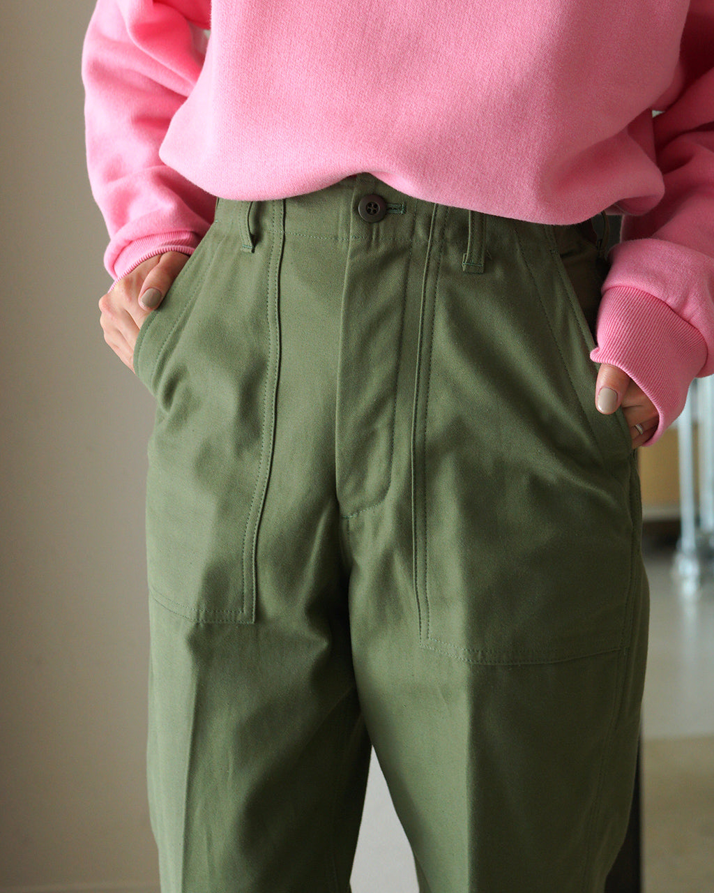 シンゾーン THE SHINZONE ベイカーパンツ BAKER PANTS ハイウエスト