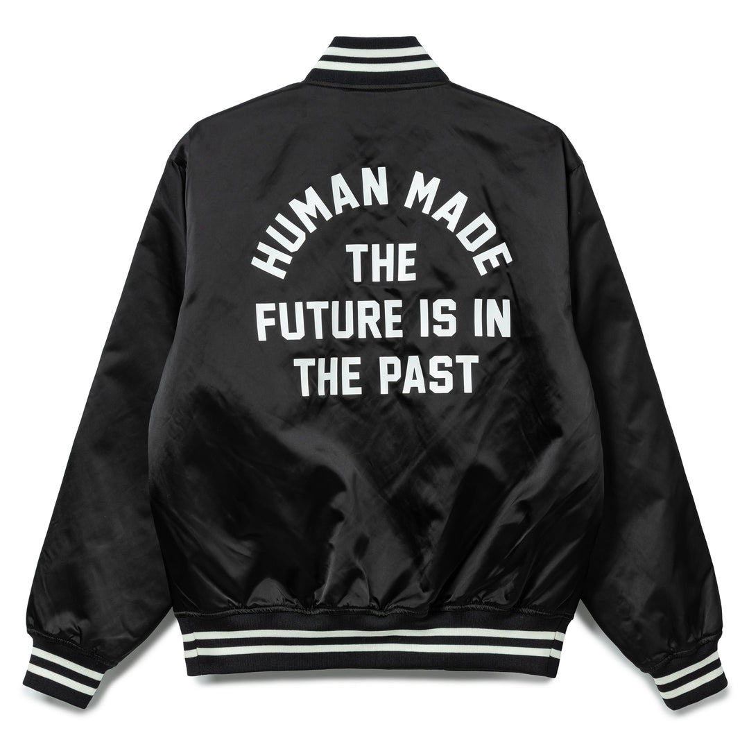 Human Made Nylon Stadium Jacket | Black