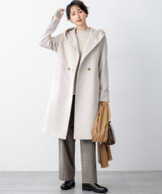 ウールカシミヤビーバー フーデット コート / 23区 | ファッション通販