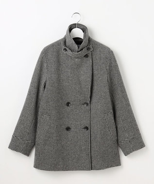 チェックビーバー Pコート / J.PRESS LADIES | ファッション通販