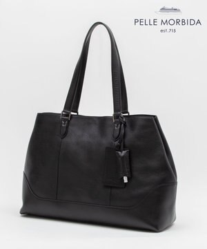 日本製【PELLE MORBIDA】2WAY シュリンクレザートートバッグ