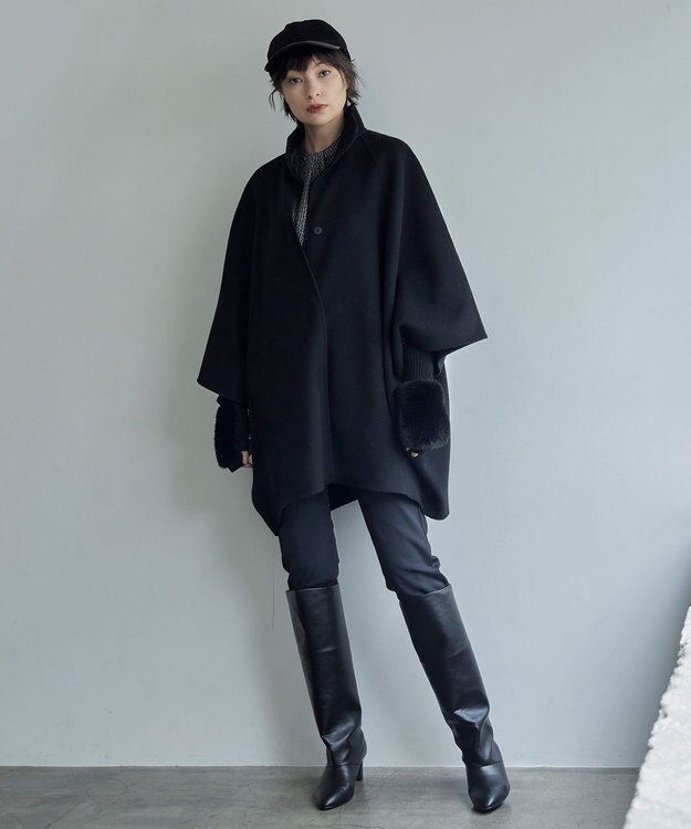 WoolRever ポンチョコート / ICB | ファッション通販 【公式通販】オン