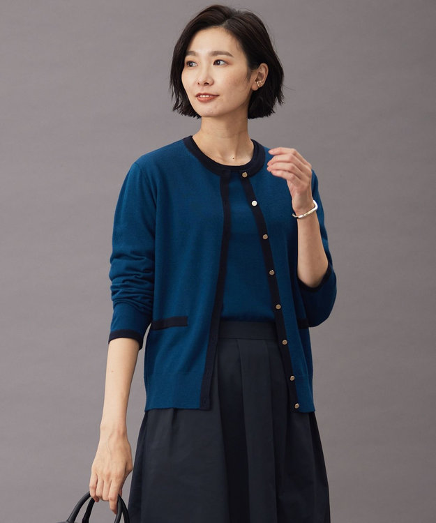 洗える】トリムツイン ニット / J.PRESS LADIES | ファッション通販