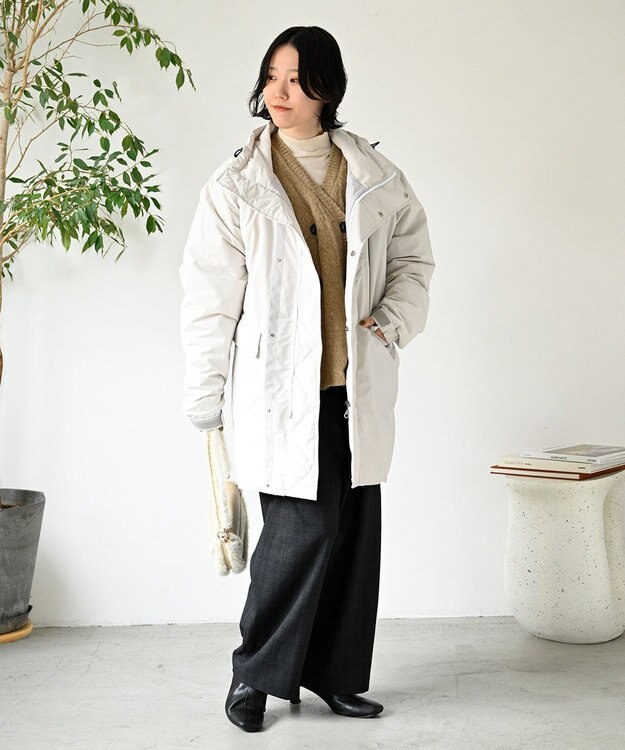 日本製/高品質ダウン】DOWN MONSTER JACKETグリーンダウン ダウン