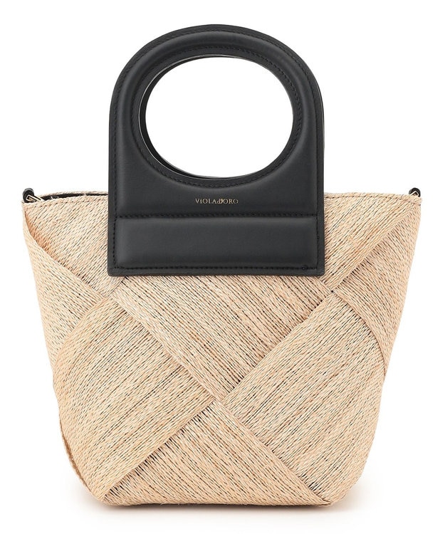 VIOLAdORO アバカ メッシュ 2WAY バケットバッグ / 23区