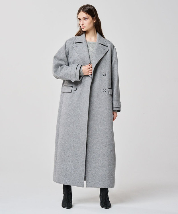 ロング チェスターコート（uncrave WHITE） / uncrave | ファッション