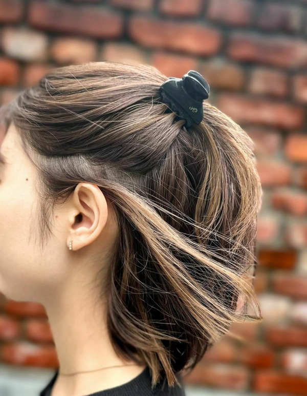アレンジ自在】手軽に楽しめる小さめサイズのヘアクリップ | acca