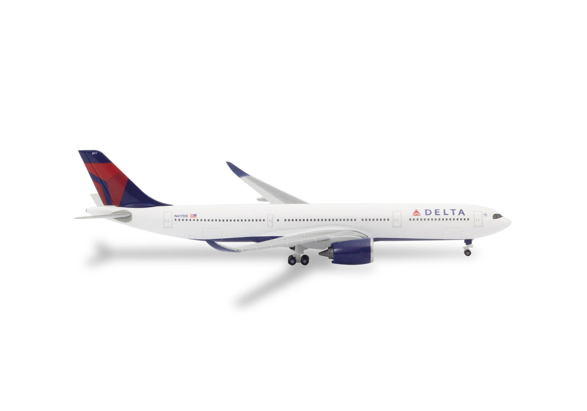 533515-001 Herpa Delta Air Lines / デルタ航空 A330-900neo N417DX 1