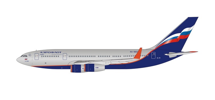 11764 Phoenix Aeroflot / アエロフロート IL-96-300 RA-96015 1:400