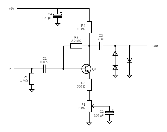 EartherQuaker Devices Speaker Cranker On Stripboard - Crazy